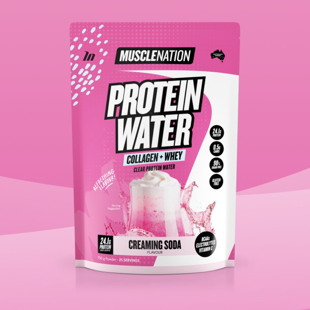 MUSCLE NATION PROTEIN WATER - CREAMING SODA