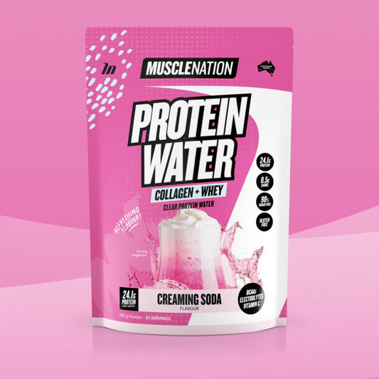 MUSCLE NATION PROTEIN WATER - CREAMING SODA