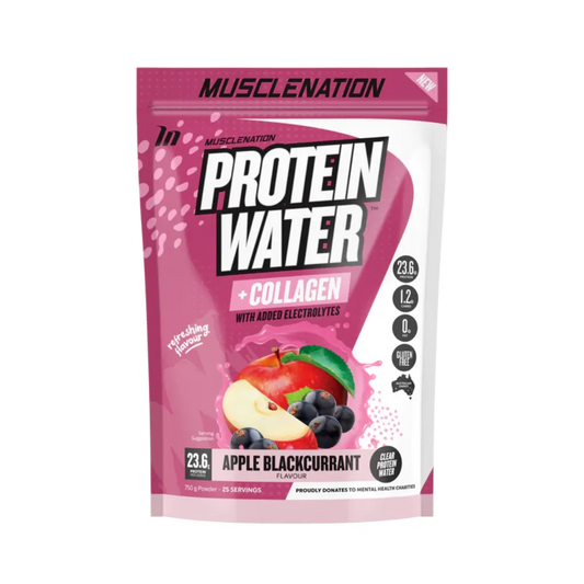 MUSCLE NATION PROTEIN WATER - APPLE BLACKCURRANT