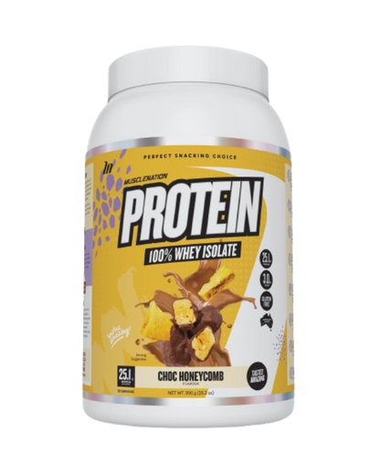 MUSCLE NATION PROTEIN 100% WHEY ISOLATE