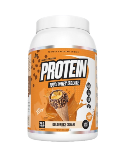 MUSCLE NATION PROTEIN 100% WHEY ISOLATE