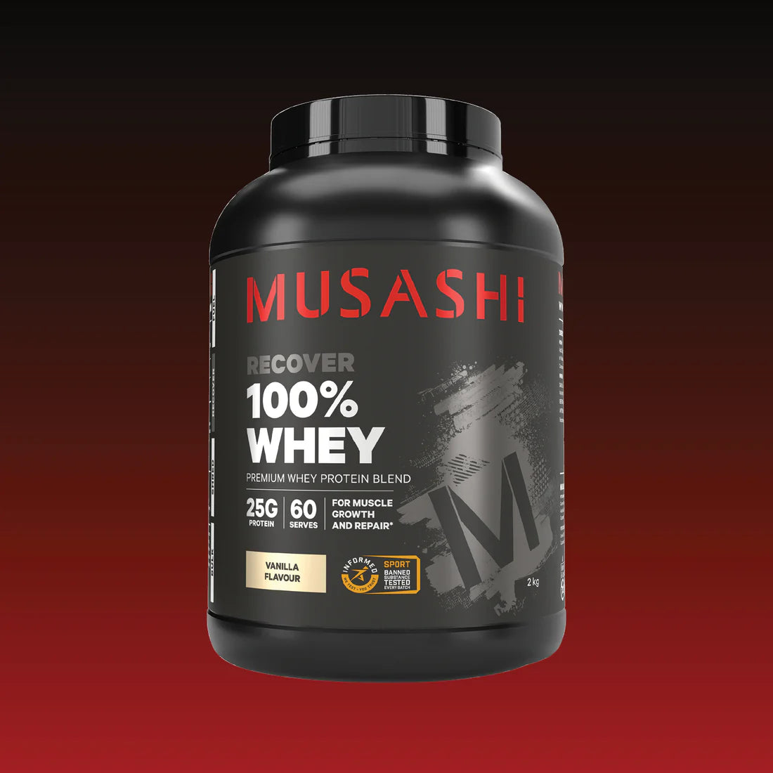 Musashi 100% Whey Protein Powder 900g