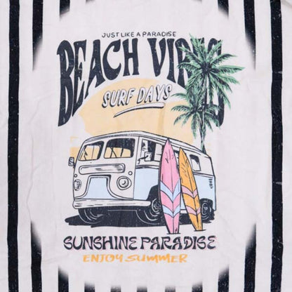 Adult Towel Poncho Combi -