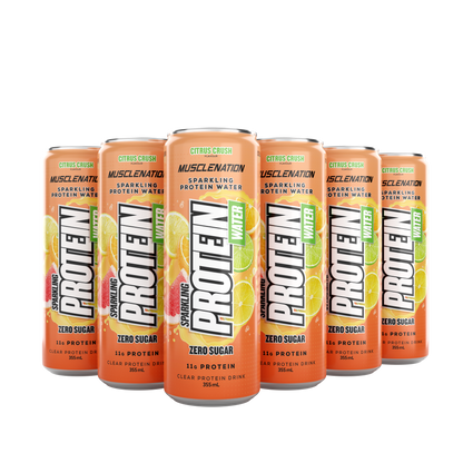 MUSCLE NATION SPARKLING PROTEIN WATER RTD 12 x PACK