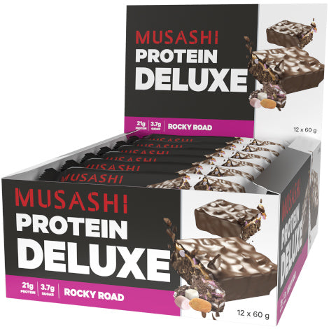 Musashi Protein Bars 60g (Buy 6 or more & get each bar for just $5.00)