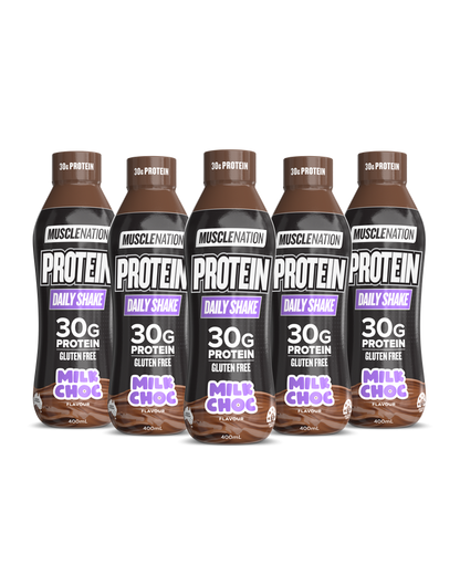 MUSCLE NATION DAILY PROTEIN SHAKE RTD - (6 Pack)
