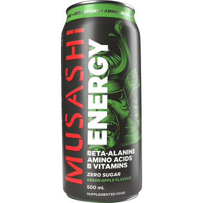 Musashi Energy Drink 500ml - 12pack