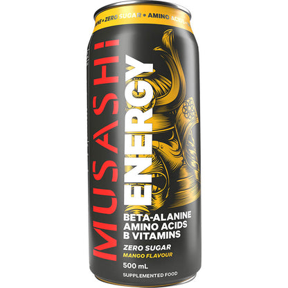 Musashi Energy Drink 500ml - 12pack
