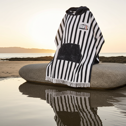 Adult Towel Poncho Combi -